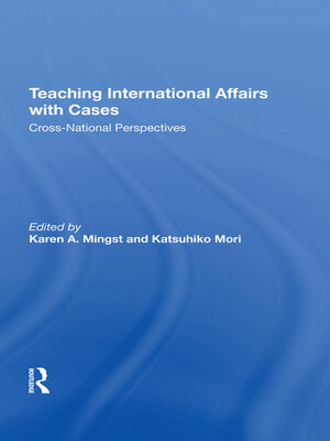 cover image of Teaching International Affairs With Cases